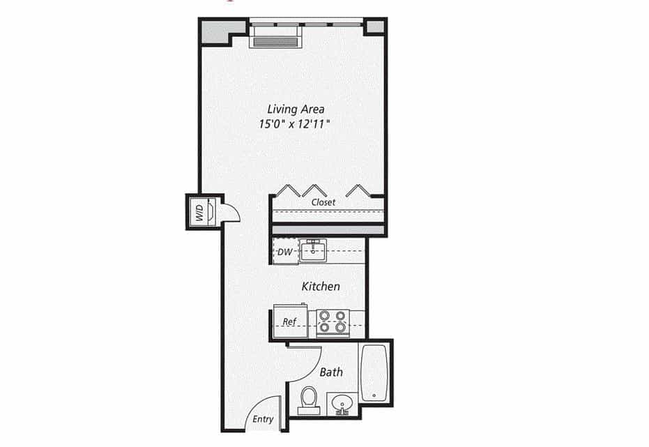 AVA Fort Greene 343 Gold Street #2411, Brooklyn, NY 11201 2