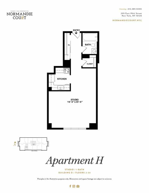 Normandie Court 225 East 95 Street #D26H, Manhattan, NY 10128 2