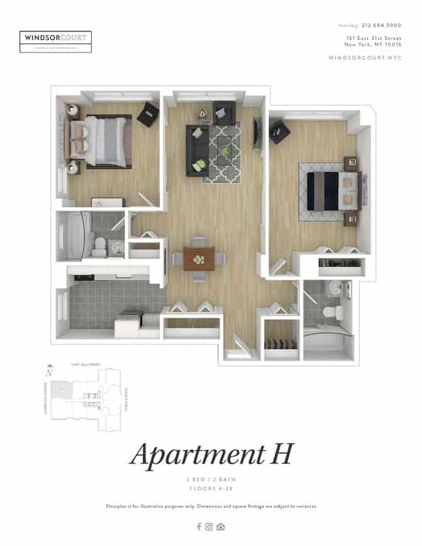 Windsor Court 155 East 31 Street #W4H, Manhattan, NY 10016 4