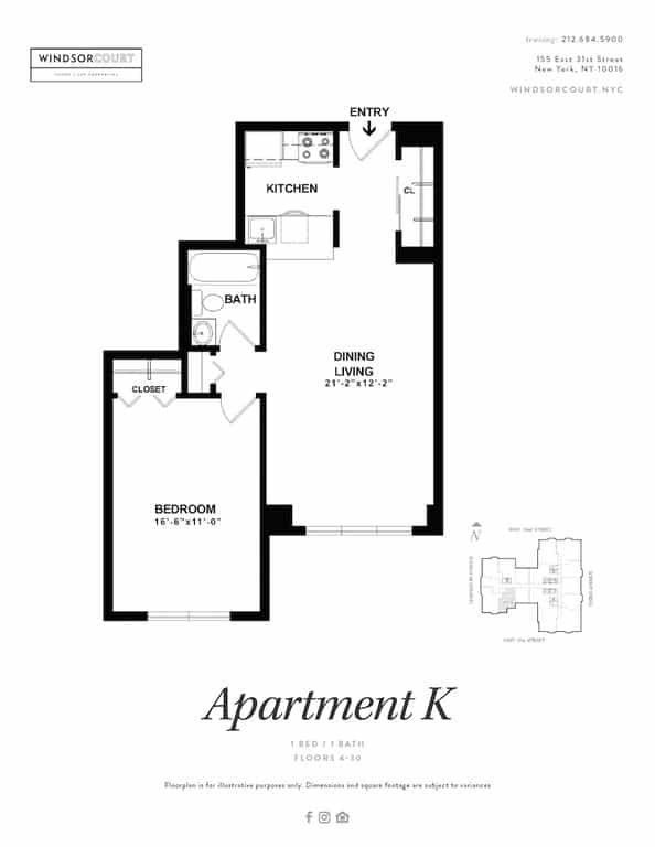 Windsor Court 155 East 31 Street #E30K, Manhattan, NY 10016 2