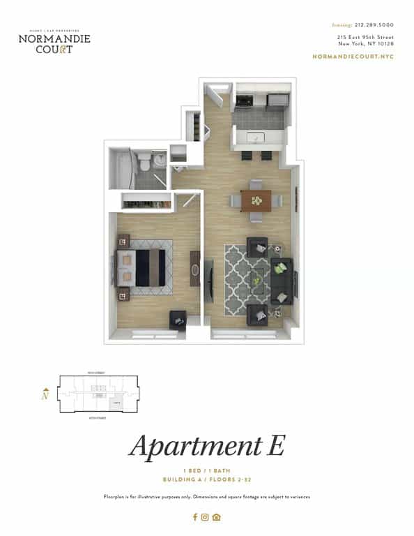 Normandie Court 225 East 95 Street #A2E, Manhattan, NY 10128 3