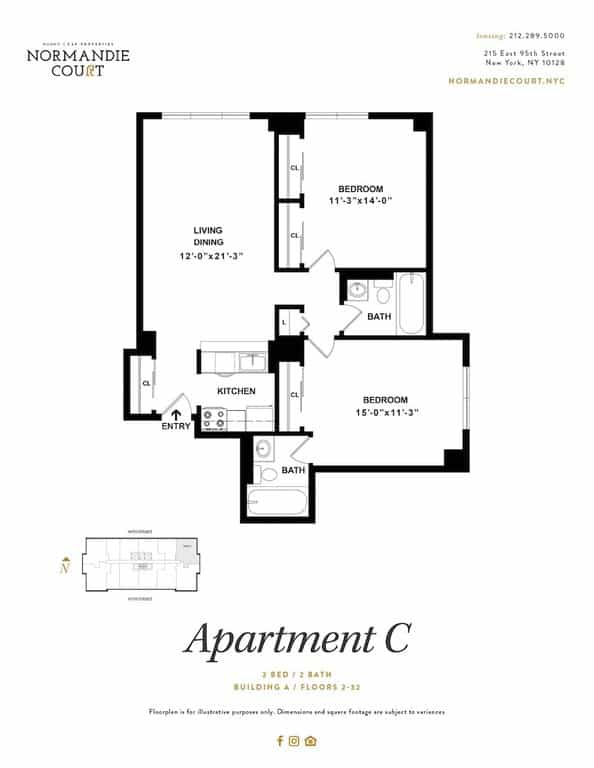 Normandie Court 225 East 95 Street #A32C, Manhattan, NY 10128 5