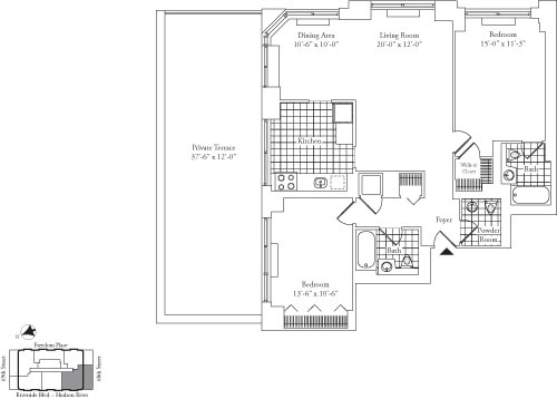 180 Riverside Boulevard #21E, Manhattan, NY 10069 2