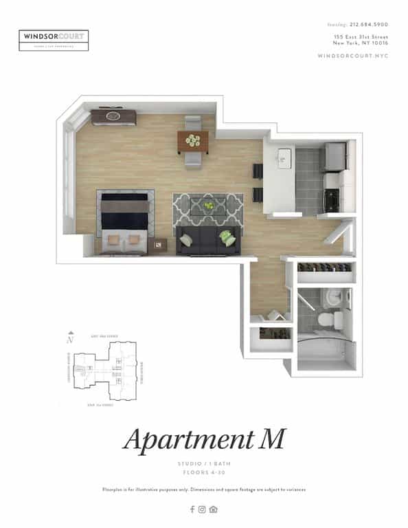 Windsor Court 155 East 31 Street #E23M, Manhattan, NY 10016 4