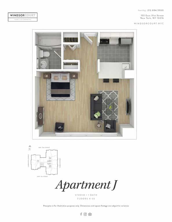 Windsor Court 155 East 31 Street #E11J, Manhattan, NY 10016 4