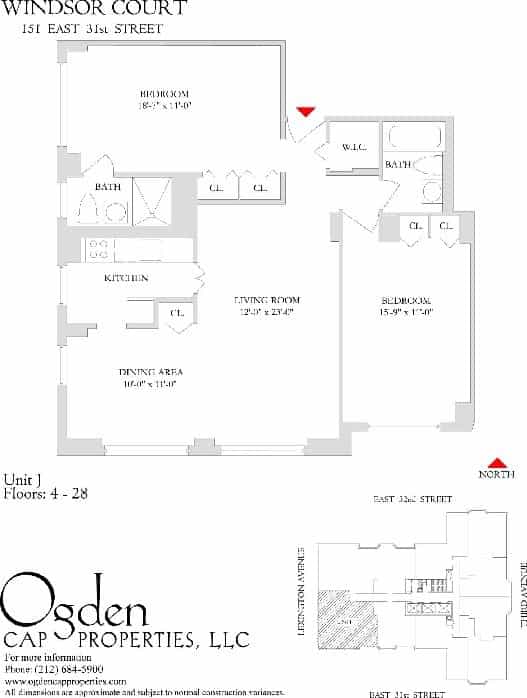 Windsor Court 155 East 31 Street #W14J, Manhattan, NY 10016 2