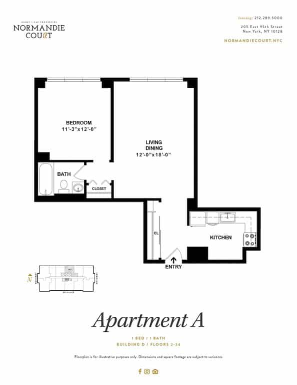 Normandie Court 225 East 95 Street #D26A, Manhattan, NY 10128 3