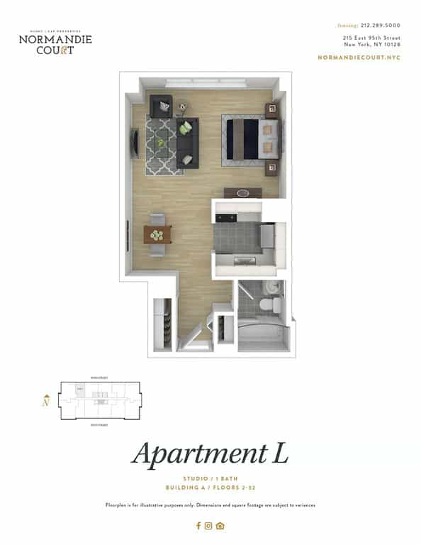 Normandie Court 225 East 95 Street #A34L, Manhattan, NY 10128 3