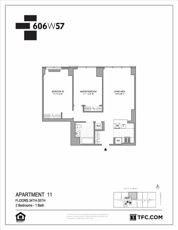 606 West 57 Street #3511, Manhattan, NY 10019 2