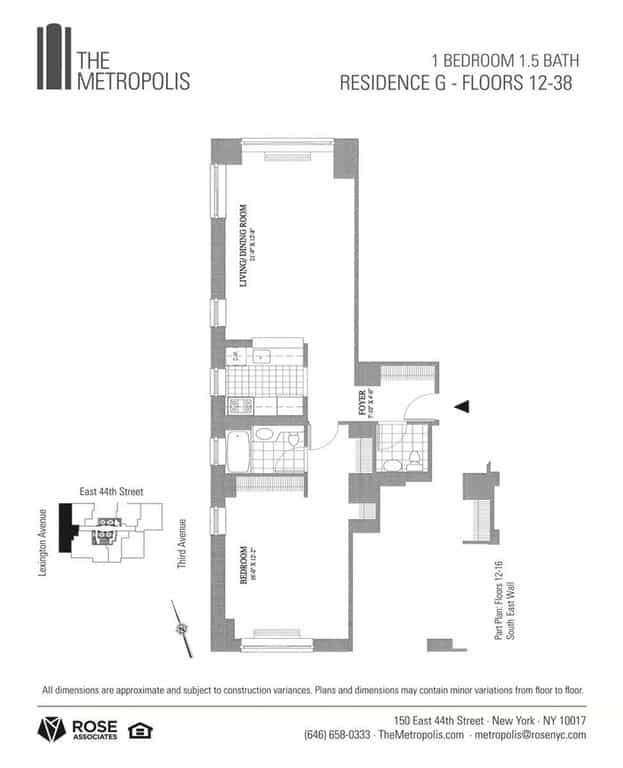 150 East 44 Street #27G, Manhattan, NY 10017 2