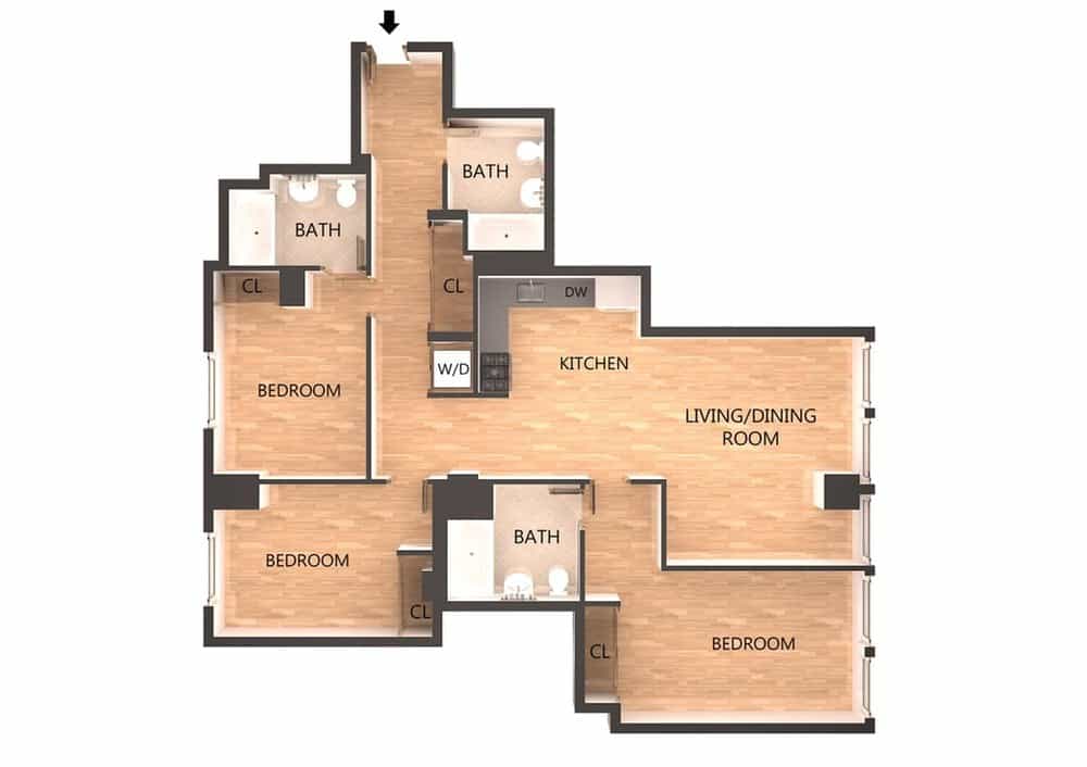 180 Water Street #1909, Manhattan, NY 10038 3