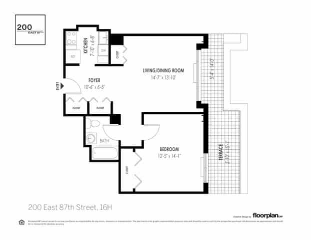 200 East 87 Street #16H, Manhattan, NY 10028 3