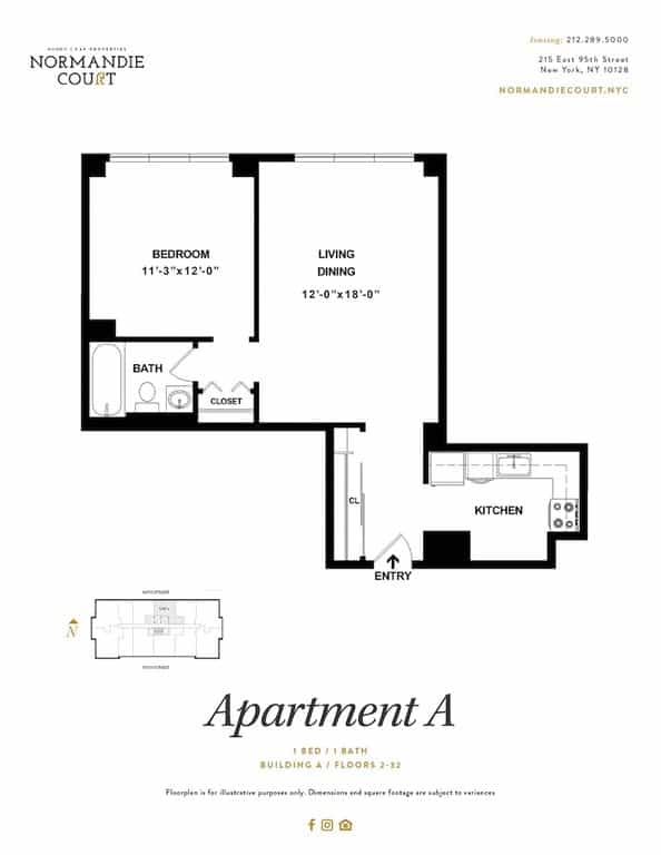 Normandie Court 225 East 95 Street #A23A, Manhattan, NY 10128 2
