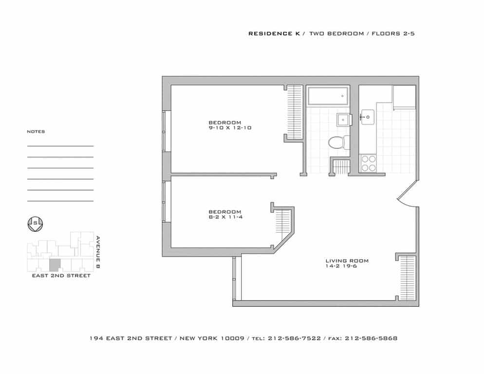 194 East 2 Street #2K, Manhattan, NY 10009 2