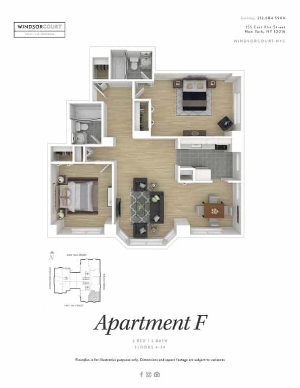 Windsor Court 155 East 31 Street #E25F, Manhattan, NY 10016 2