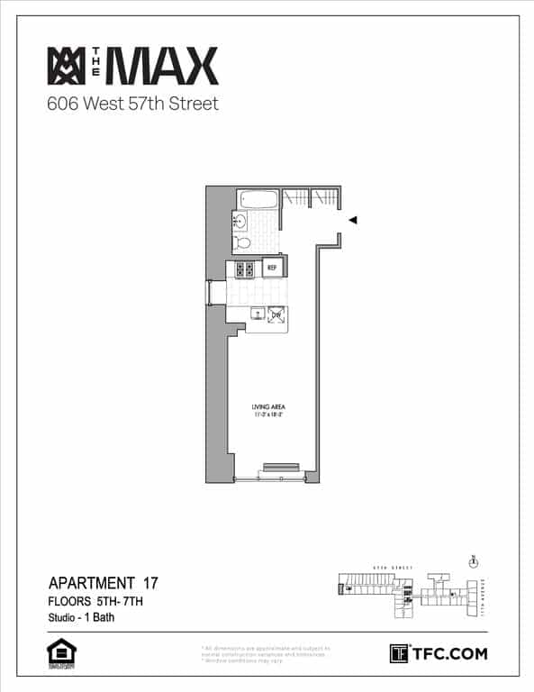 606 West 57 Street #717, Manhattan, NY 10019 3