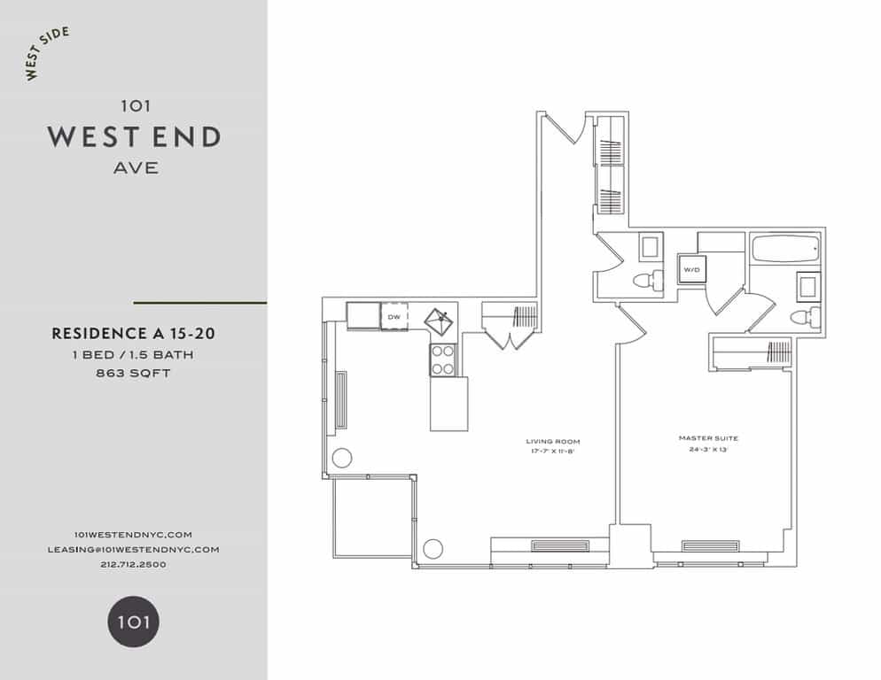 101 West End Avenue #19A, Manhattan, NY 10069 2