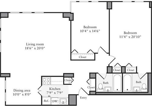730 Columbus Avenue #15D, Manhattan, NY 10025 2