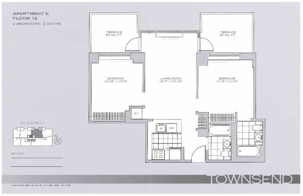 Townsend 350 West 37 Street #12E, Manhattan, NY 10018 2