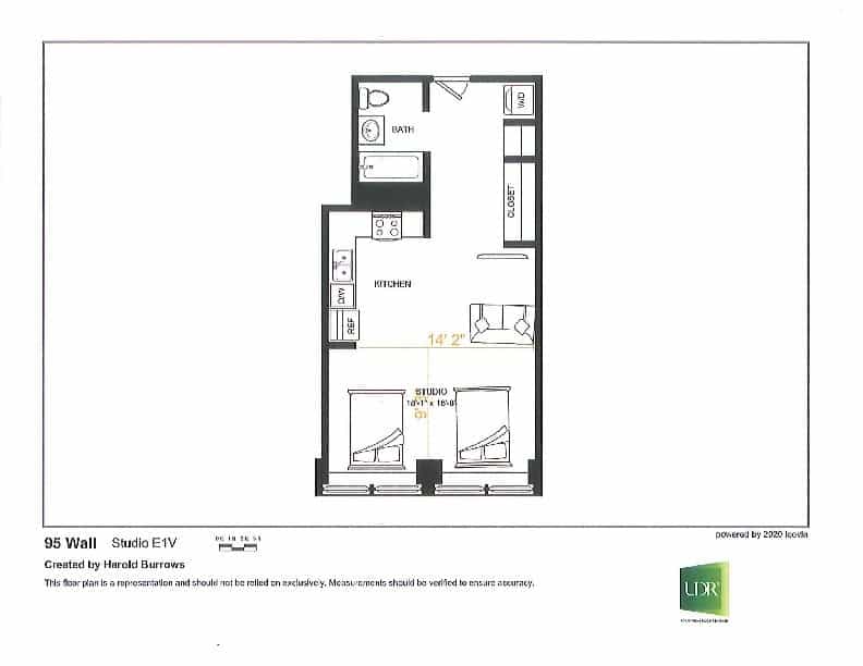 95 Wall St. in Financial District 95 Wall Street #801, Manhattan, NY 10005 2