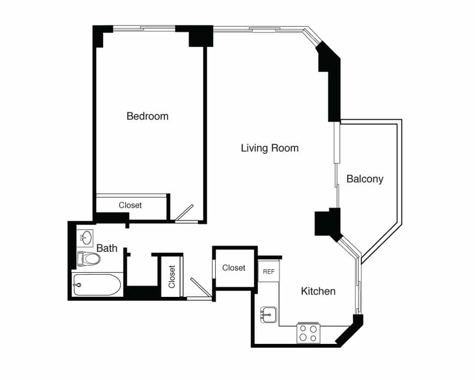 Rivergate Apartments 401 East 34 Street #N06C, Manhattan, NY 10016 2