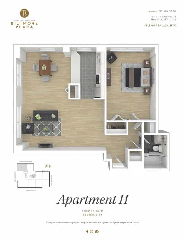 Biltmore Plaza 155 East 29 Street #25H, Manhattan, NY 10016 3
