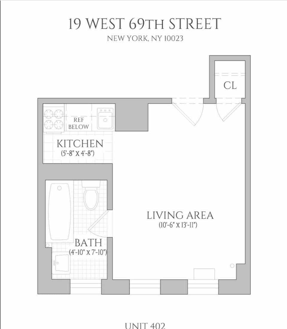 19 West 69 Street #402, Manhattan, NY 10023 3
