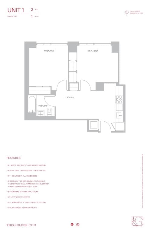 308 Livingston Street #PH04, Brooklyn, NY 11217 3