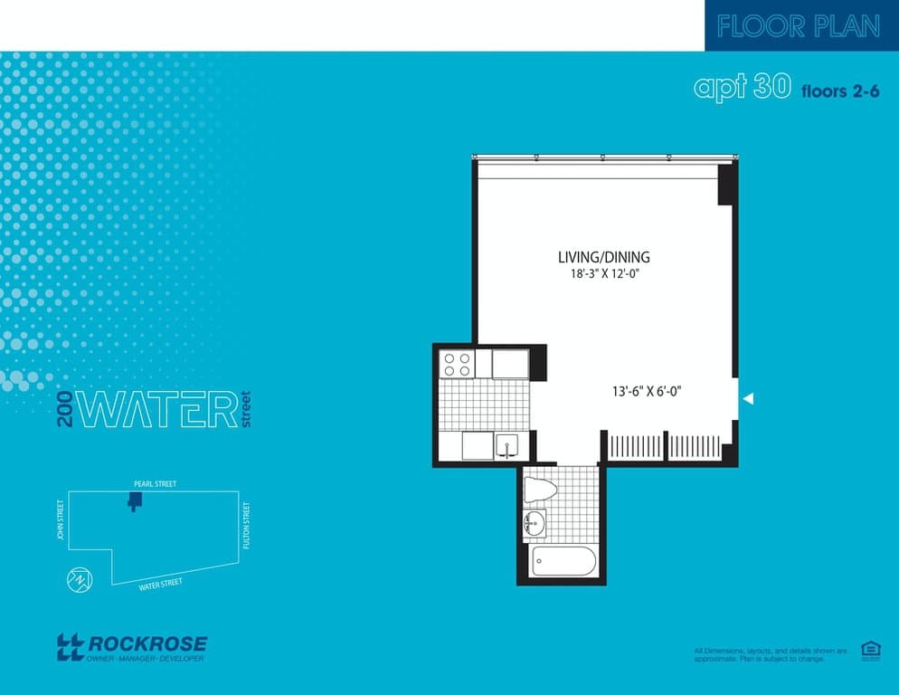 200 Water Street Apartments by Rockrose 200 Water Street #430, Manhattan, NY 10038 2