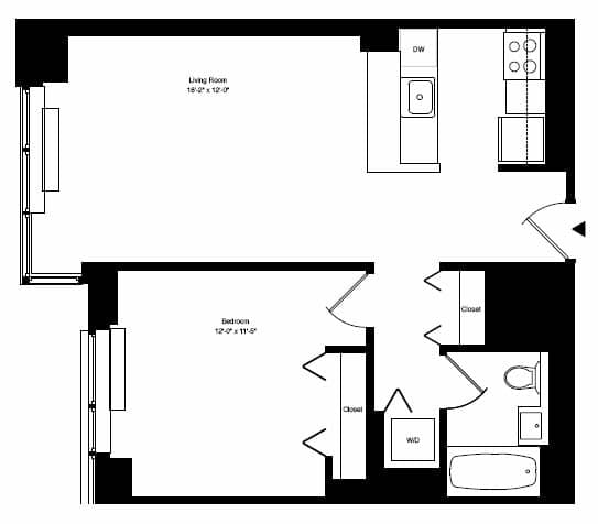 55 West 25 Street #19G, Manhattan, NY 10010 1