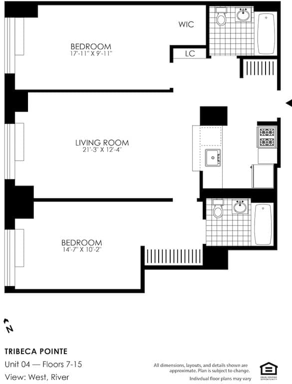 41 River Terrace #704, Manhattan, NY 10282 - Image 1