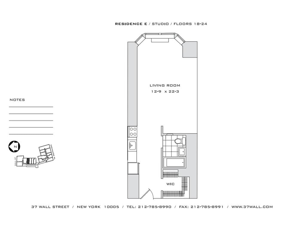 37 Wall Street #21E, Manhattan, NY 10005 1