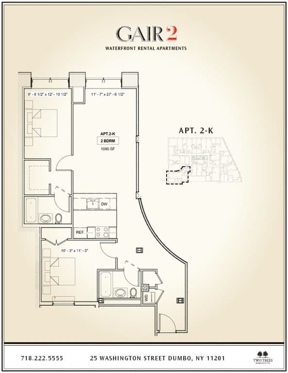 25 Washington Street #2K, Brooklyn, NY 11201 1