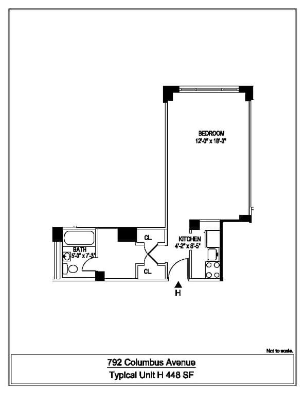 792 Columbus Avenue #2L, Manhattan, NY 10025 1