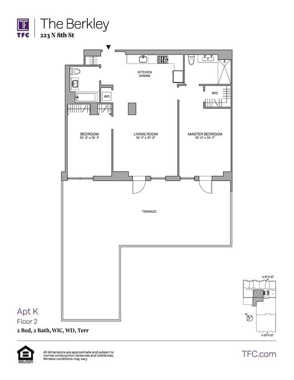 223 North 8 Street #N-2K, Brooklyn, NY 11211 - Image 1