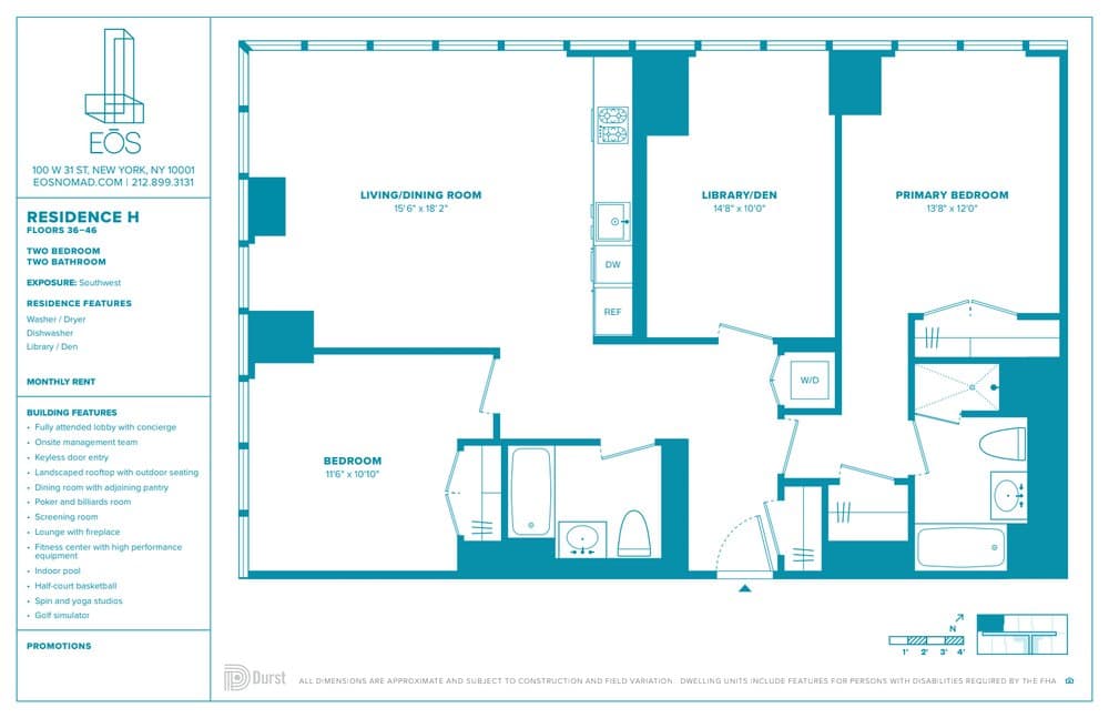100 West 31 Street #36H, Manhattan, NY 10001 3