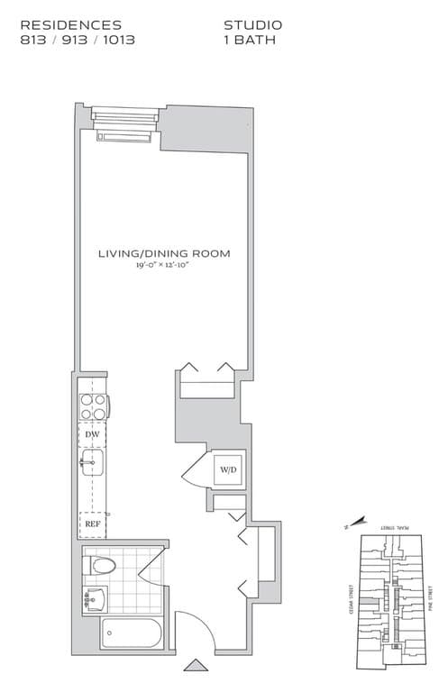 70 Pine St #1013, Manhattan, NY 10005 1