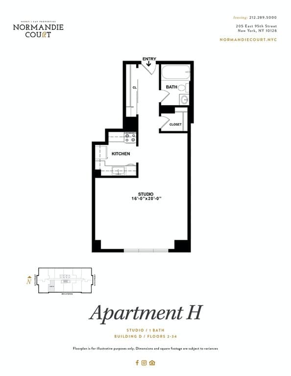 Normandie Court 225 East 95 Street #D26H, Manhattan, NY 10128 2