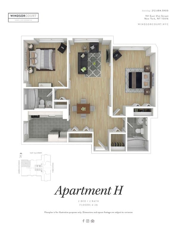 Windsor Court 155 East 31 Street #W4H, Manhattan, NY 10016 4