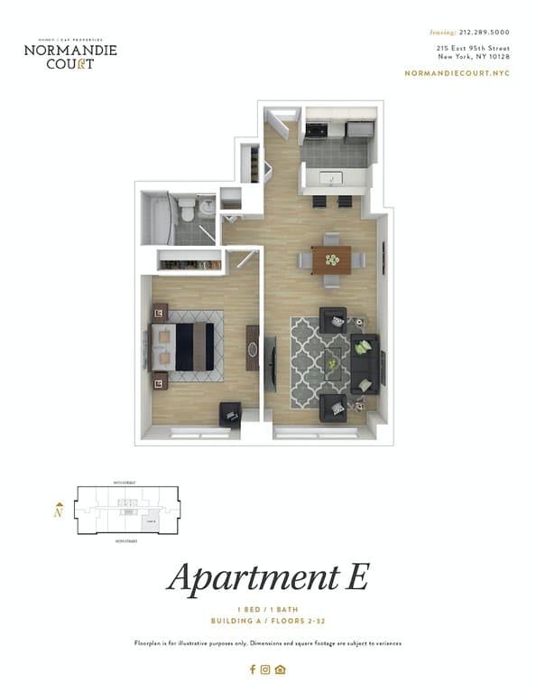 Normandie Court 225 East 95 Street #A2E, Manhattan, NY 10128 3