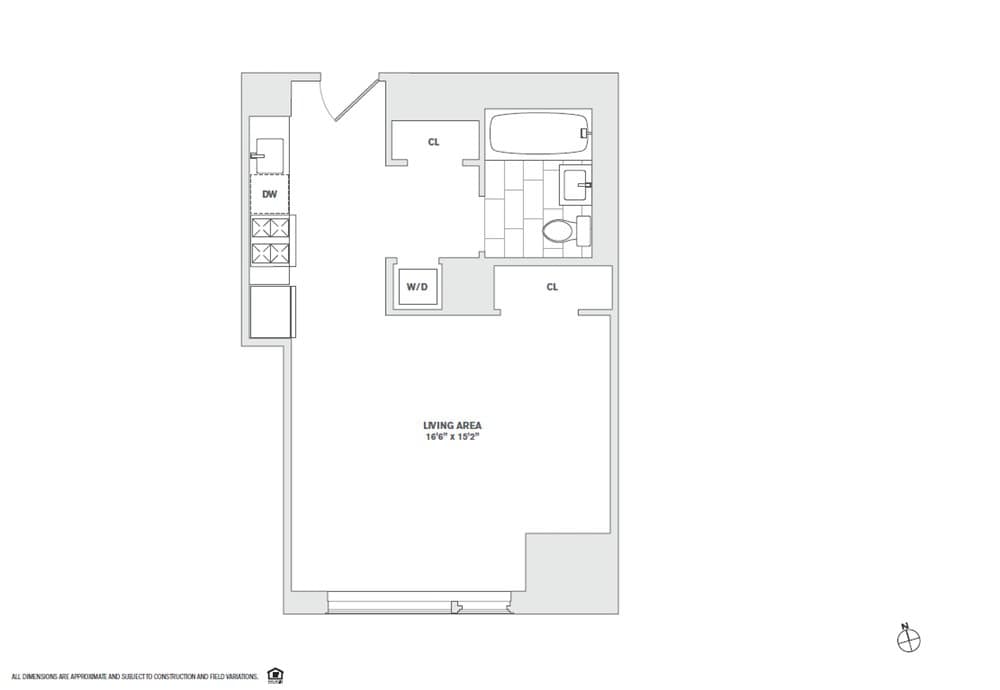 8 Spruce Street #23P, Manhattan, NY 10038 1