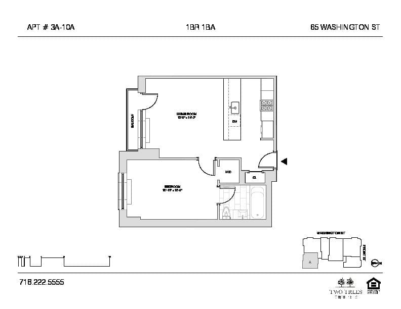 65 Washington Street #7A, Brooklyn, NY 11201 1