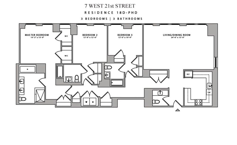 7 West 21 Street #18D, Manhattan, NY 10010 1