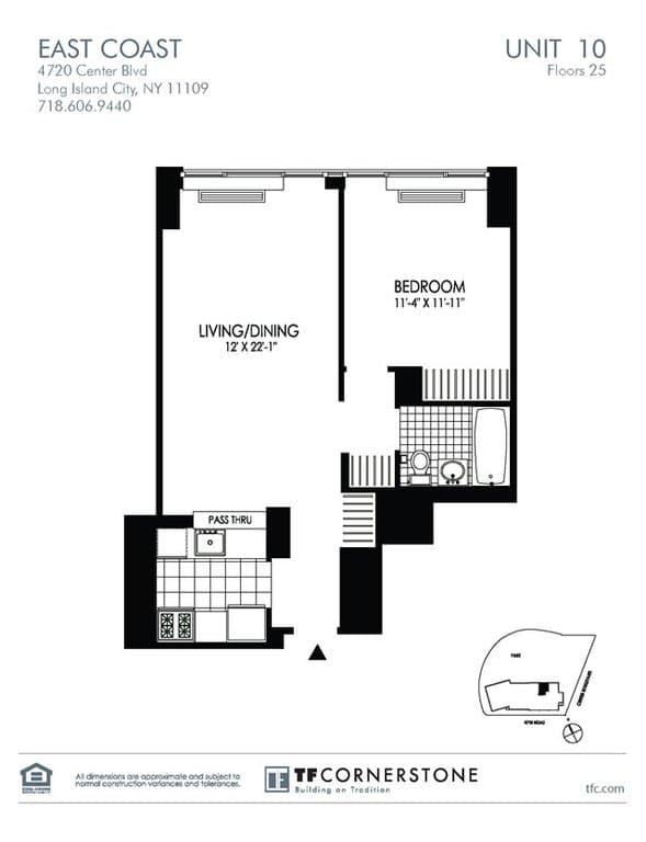 4720 Center Boulevard 47-20 Center Boulevard #2510, Queens, NY 11109 1