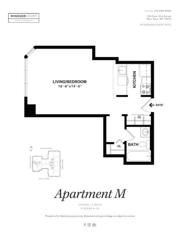Windsor Court 155 East 31 Street #E23M, Manhattan, NY 10016 3