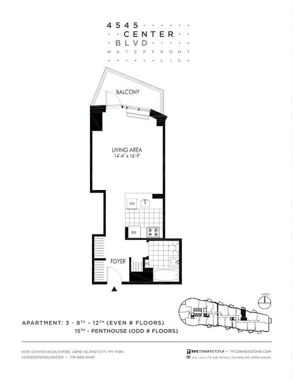 45-45 Center Boulevard #1903, Queens, NY 11101 1