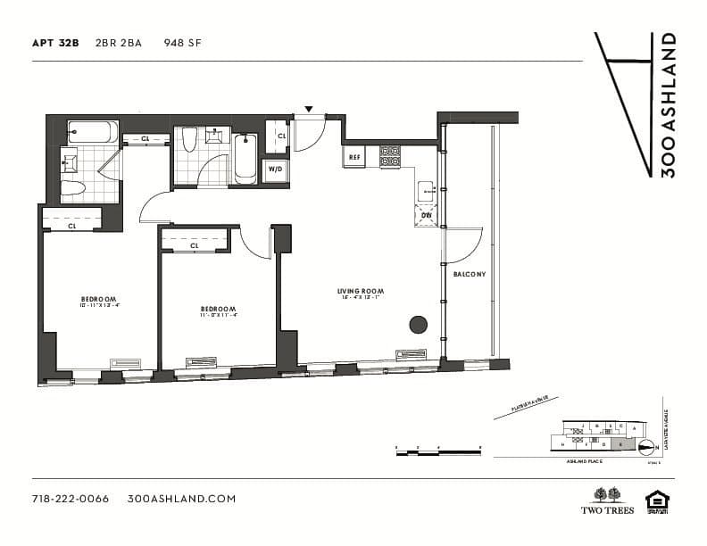 123 Flatbush Avenue #32B, Brooklyn, NY 11217 1