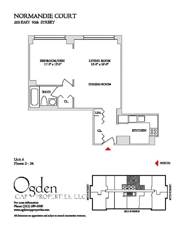 Normandie Court 225 East 95 Street #D26A, Manhattan, NY 10128 2