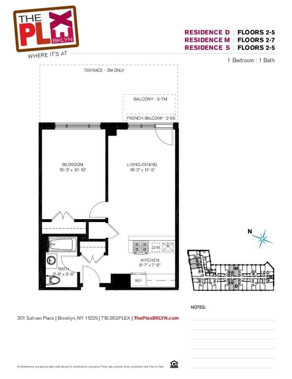 301 Sullivan Place #5M, Brooklyn, NY 11225 1