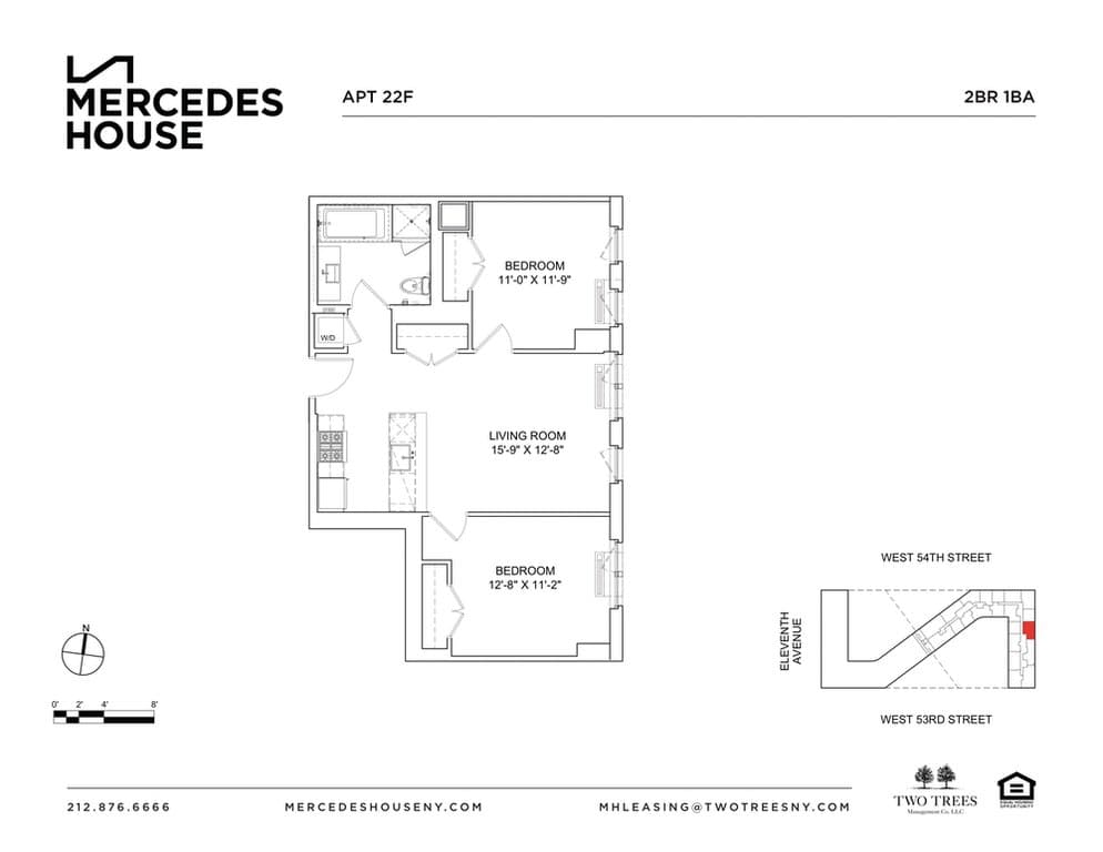Mercedes House 550 West 54 Street #22F, Manhattan, NY 10019 3